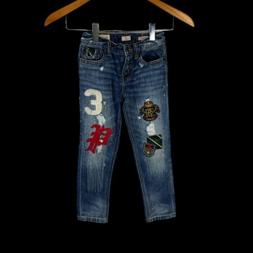 Polo Ralph Lauren Vintage Boyfriend Skinny Jeans Girls‎ Sz 5